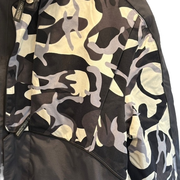 Pure Polaris Winter Jacket Size Large Gray White Black Free Ride - Picture 5 of 16